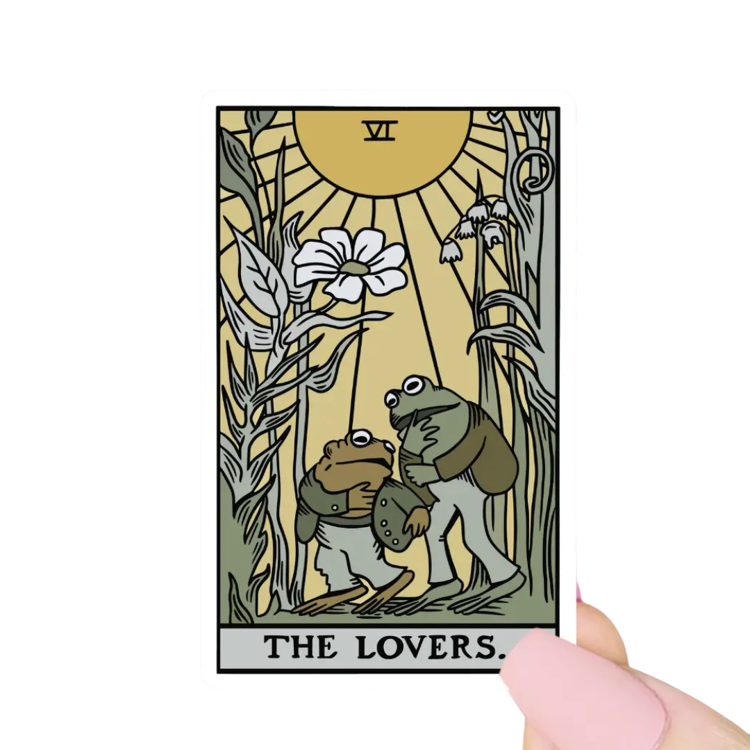 Frog & Toad Lovers sticker