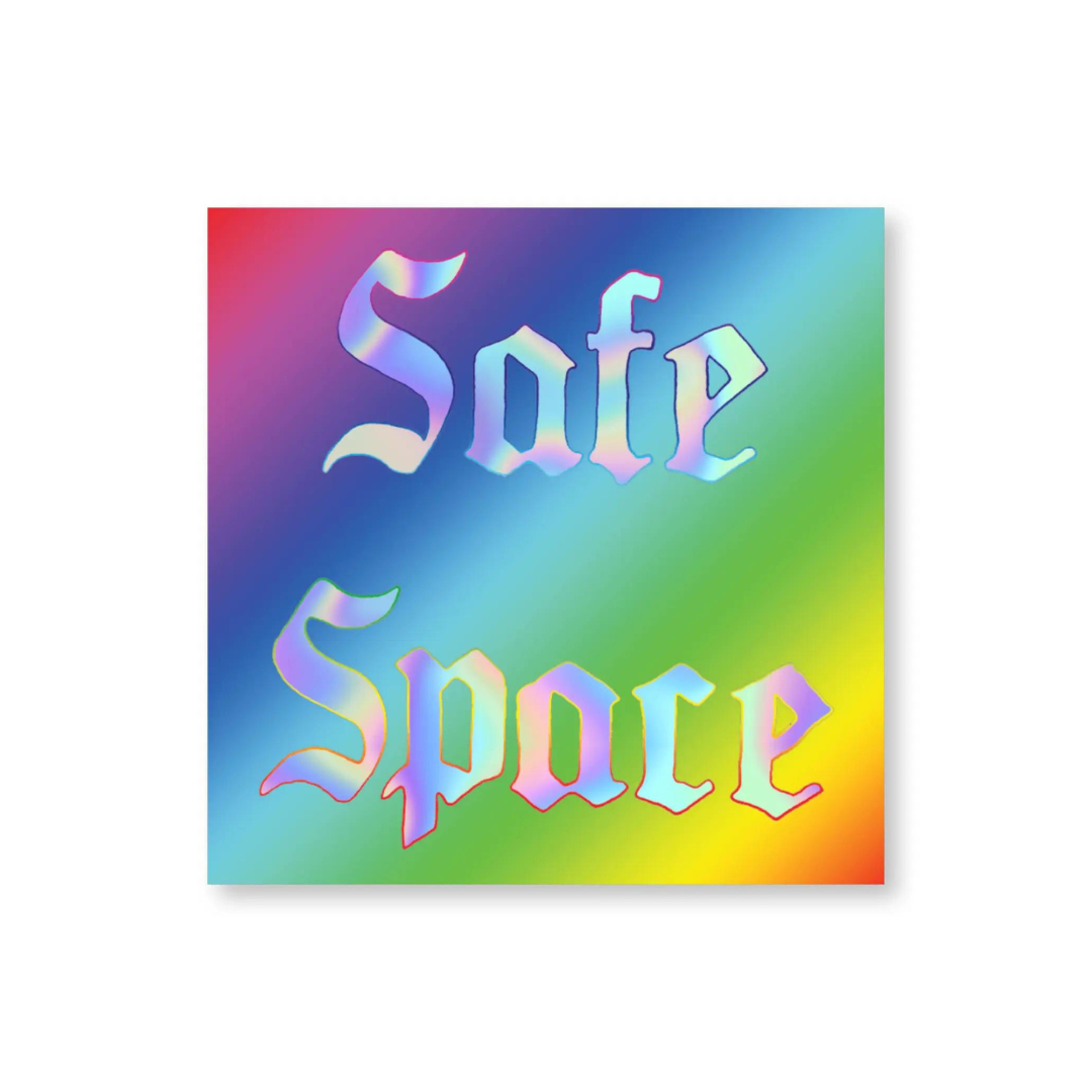 Safe Space sticker
