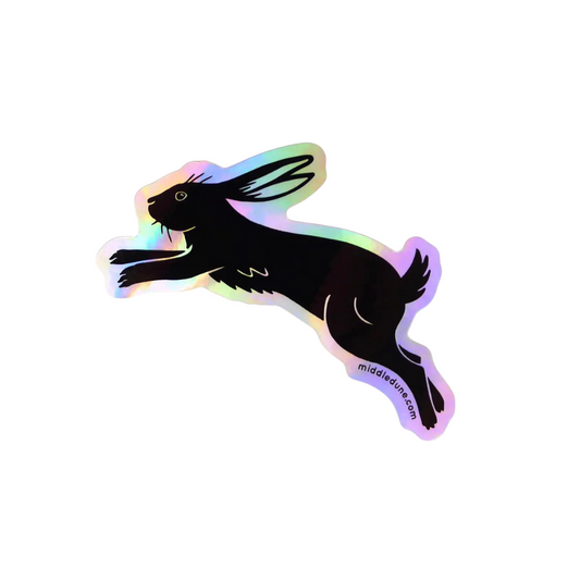 Holographic Bun sticker