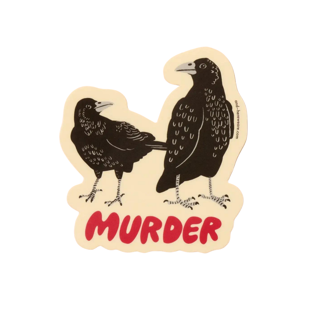 Murder Crow sticker