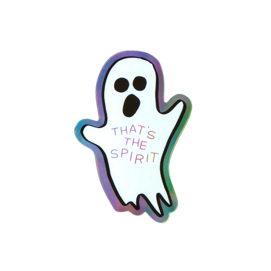 That's the Spirit ghost sticker