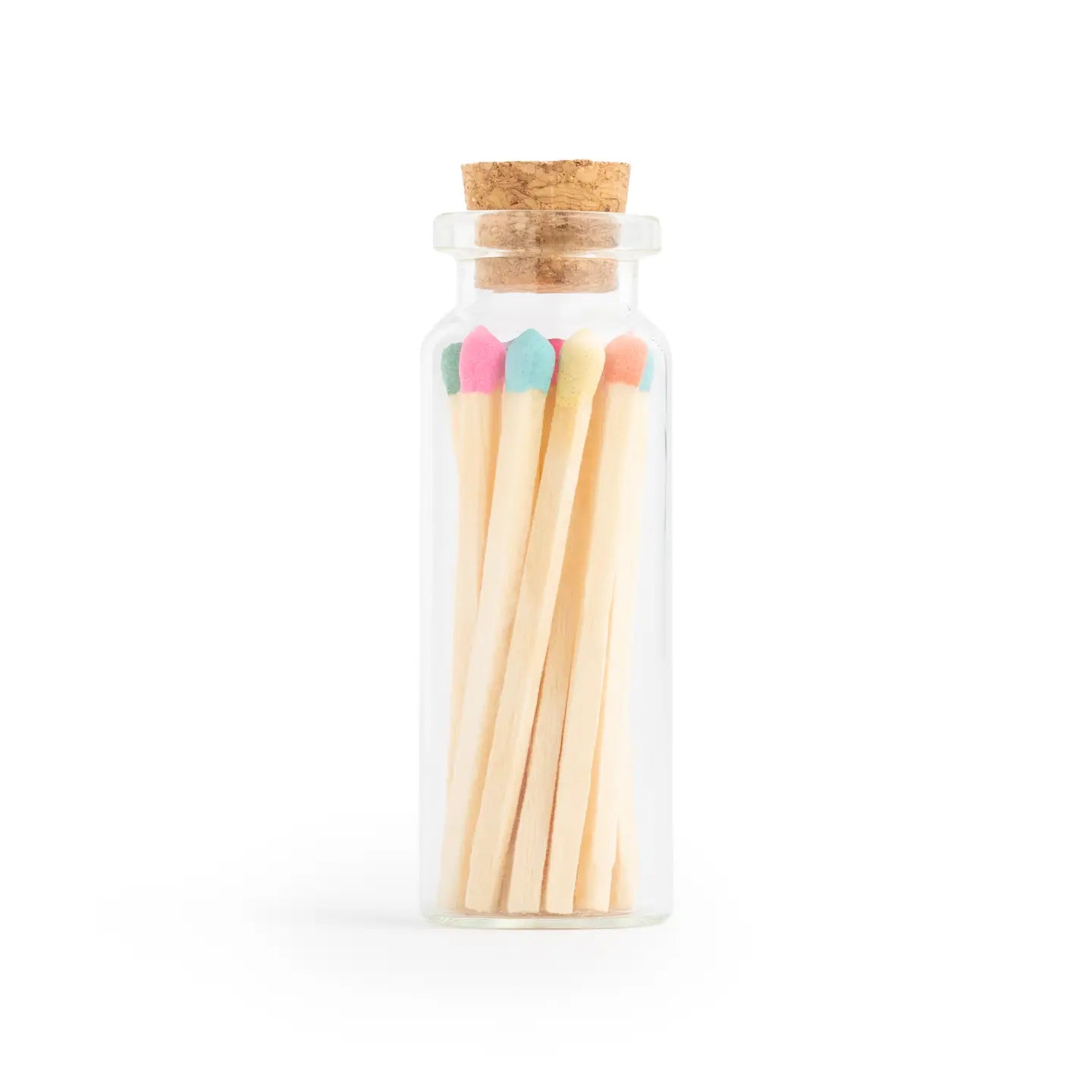 Matches in corked vial