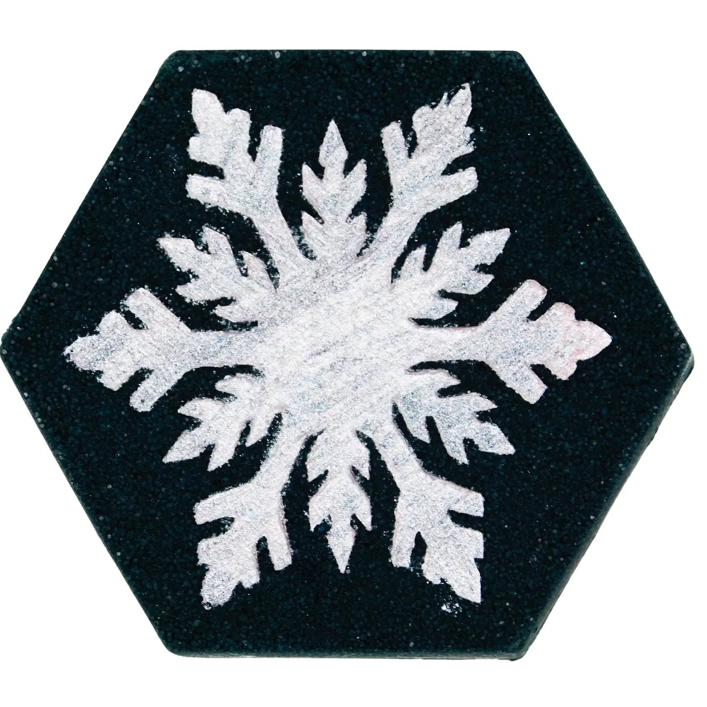 Snowflake Obsidian bath bomb