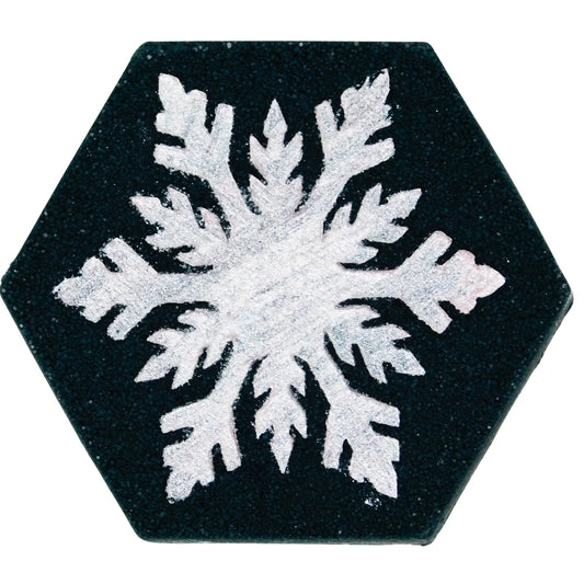 Snowflake Obsidian bath bomb