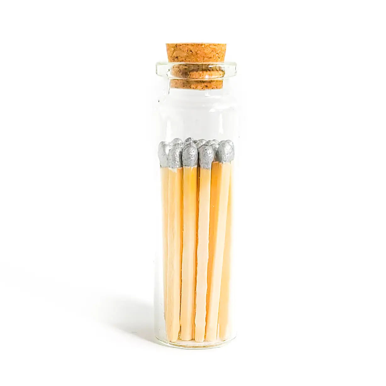 Matches in corked vial