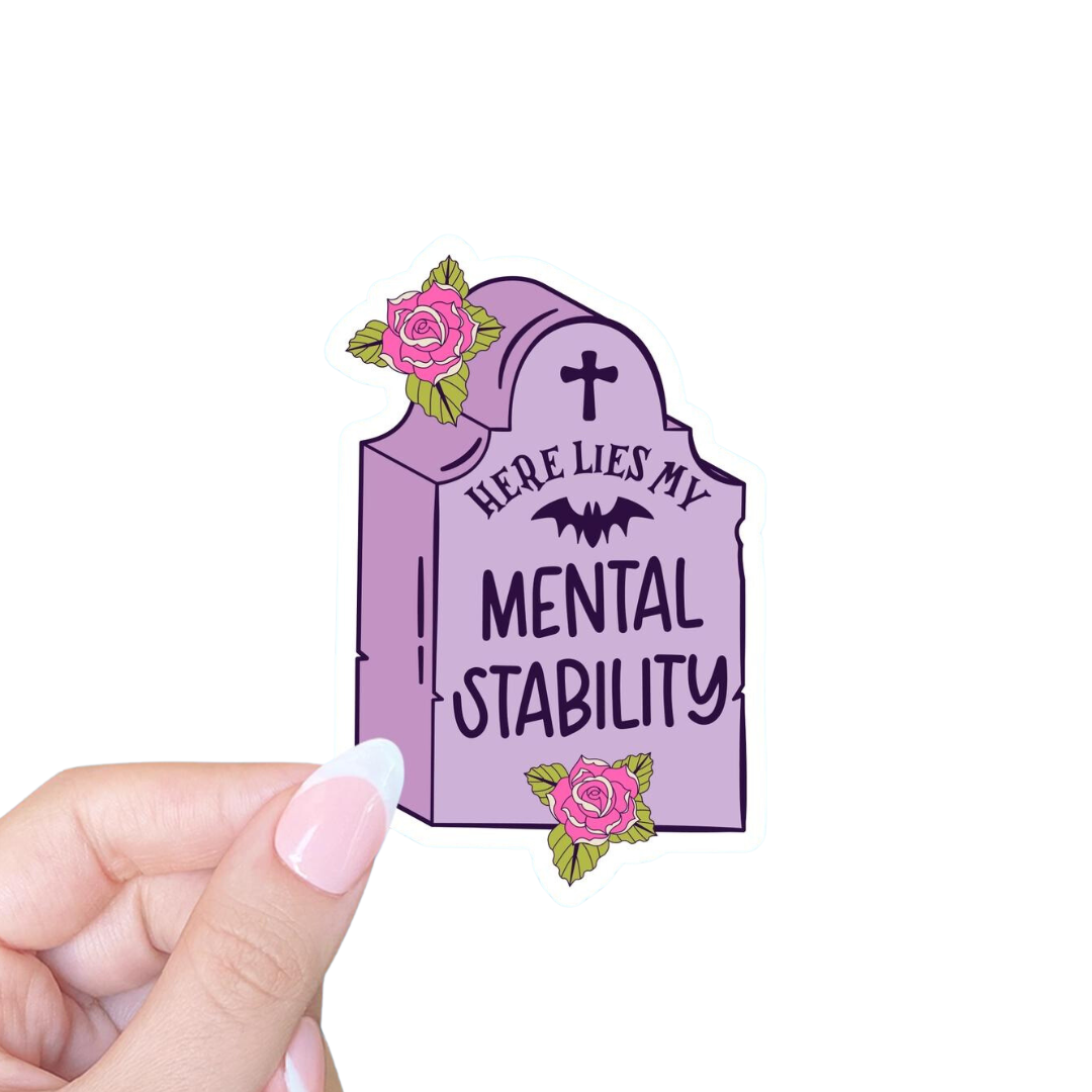 RIP Mental Health sticker
