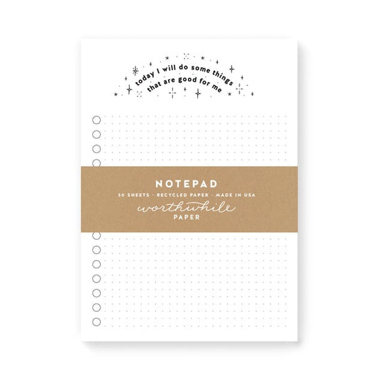 Self-Care Notepad
