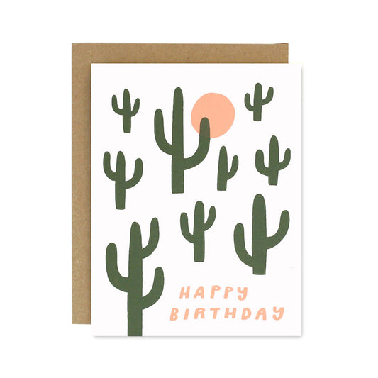 Cactus Birthday card