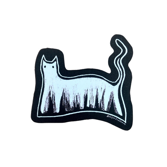 Ghost Cat sticker