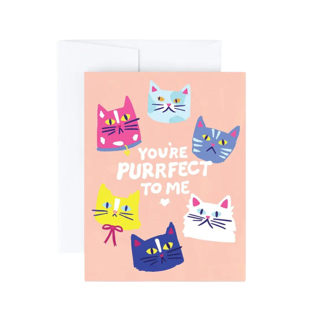 Purrfect To Me card
